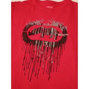 Ecko Unltd Mens Drip Logo T-Shirt Medium Short Sleeve